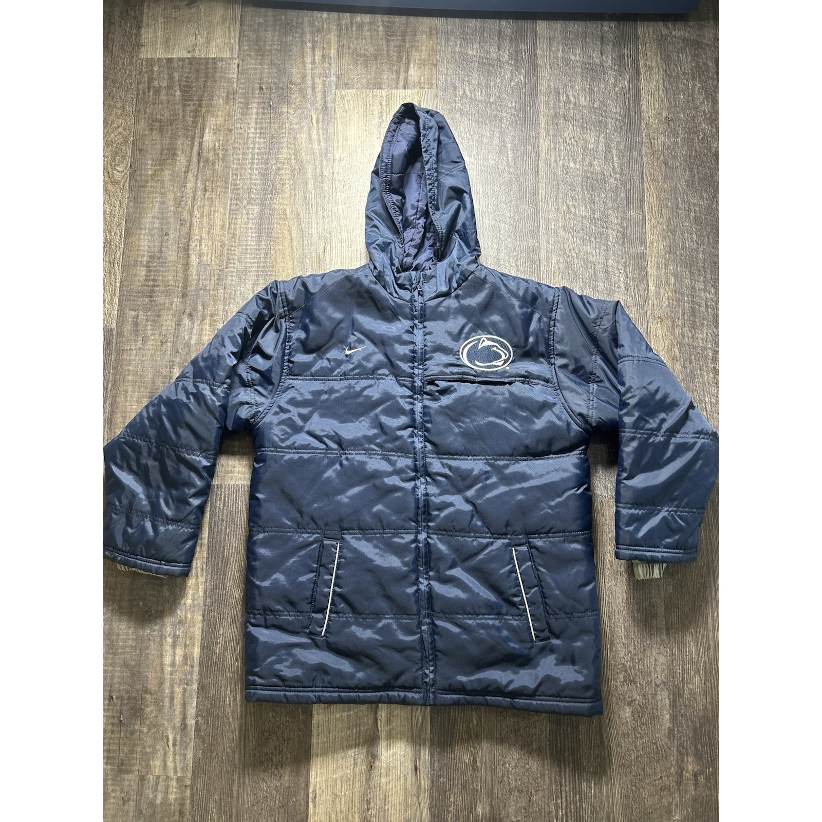 Penn State Nike Team Apparel Men's Puffer Jacket Size M